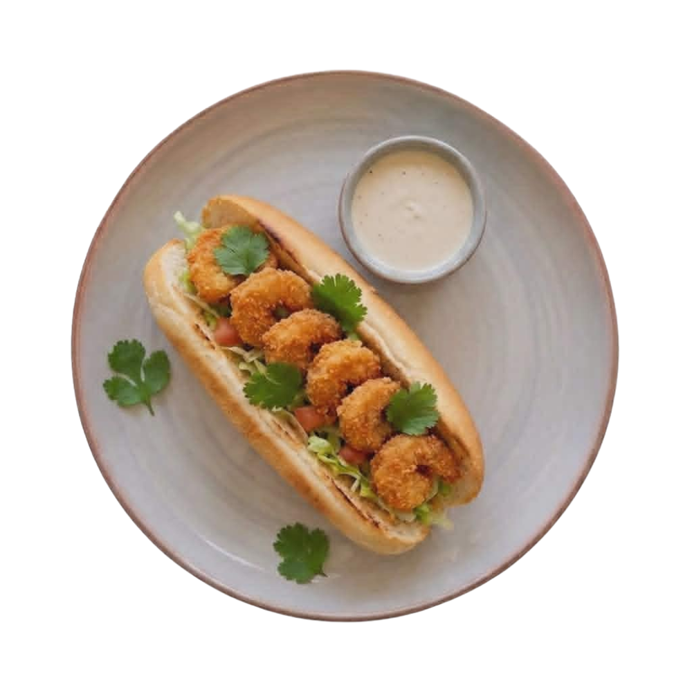 Fried Shrimp Sandwich